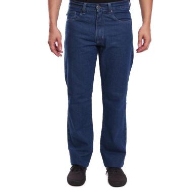 Imagem de Calça Jeans R7Jeans Masculina Modelo Tradicional Cintura Alta 100% Algodão Lavagem Destroyed-Masculino