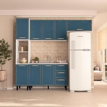 Imagem de Cozinha Modulada 4 Pecas sem Pia Amara Politorno Moveis