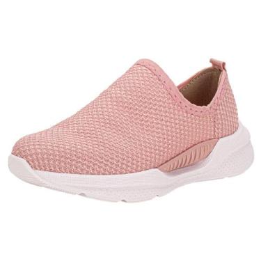 Imagem de Tênis infantil slip on molekinha 2573100, Rosa, 27