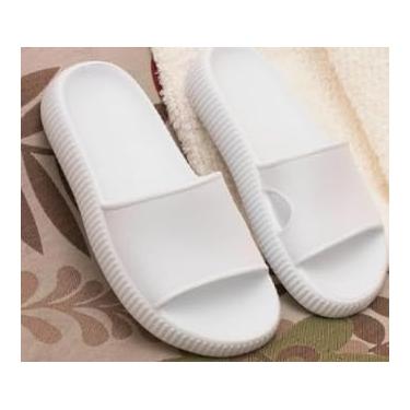 Imagem de Chinelo Slide Feminino Nuvem Ortopédico Ergonômico, Branco