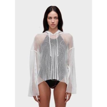 Imagem de Camisa capuz layers tela OSKLEN-Feminino