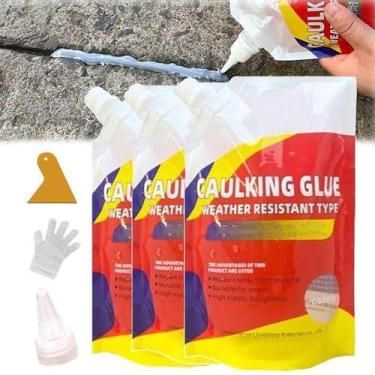 Imagem de Selante de reparo à prova d'água Concrete Crack Slab 500g (3 unidades)