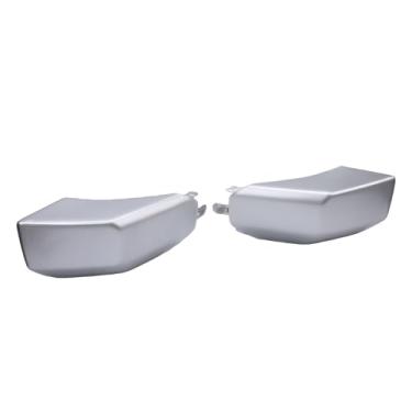 Imagem de Walmeck Tampa de Extremidade do Para-choque de Canto Dianteiro, Cromada, à Prova Impacto Substituição para