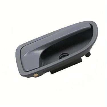 Imagem de Interior do carro frente traseira esquerda lado direito maçaneta da porta interna acessórios do carro Compatível com kia rio dc 2001 2002 2003 2004 2005 82610-fd00008(Beige)