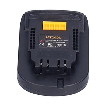 Imagem de aqxreight Adaptador de Bateria para Ferramentas Elétricas - Conector de Doca de Conversão ABS Cover - Ajuste Seguro para Equipamentos Industriais - Design Estável Compatível Com MT20DL - Suporte de