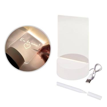 Imagem de Luminaria De Mesa Tela Para Escrever Com Caneta - Zein