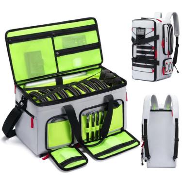 Imagem de Bolsa de mistura de DJ BOSSTIN BOSSTIN DJ Cable Gig Bag para equipamen