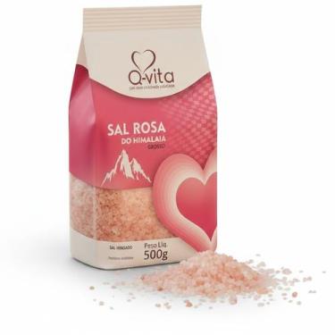 Imagem de Sal Rosa do Himalaia Grosso Q-VITA 500g