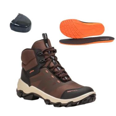 Imagem de Bota de Segurança Hybrid Future Brown Estival - Marrom - HB40003S1BW -