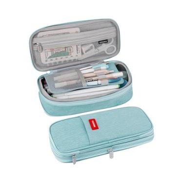 Imagem de Estojo De Lápis De Lona Impermeável De Grande Capacidade, Bolsa De Mat