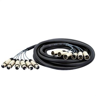 Imagem de Multicabos Com Conectores Xlr 6 Vias - Cirilo Cabos, 14mts