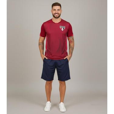 Imagem de Camisa Camiseta São Paulo FC Oficial Licenciada C/ Escudo Bordado-Unissex