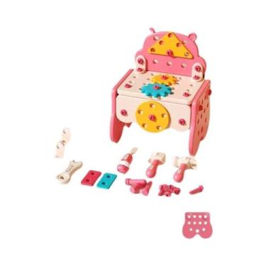 Imagem de Caixa De Ferramentas Educacional Infantil Para Brincadeiras De Constru