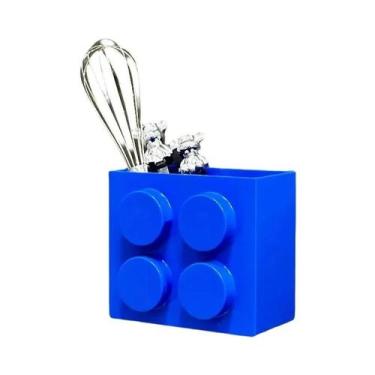 Imagem de Organizador Magnético De Parede Para Geladeira: Suporte Para Blocos De