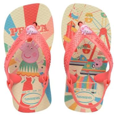 Imagem de Sand.hav.baby peppa pig buttercream/coral 19 - Havaianas, 19