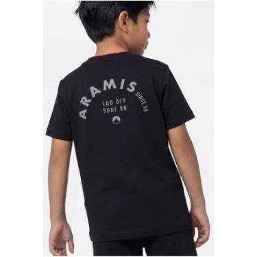 Imagem de Camiseta Aramis Manga Infantil Curta Silk Since 95-Masculino