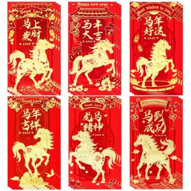 Imagem de Envelopes Vermelhos Tyalfrich Ano Novo Chinês 2026 - 18 Unidades