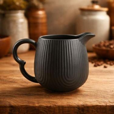 Imagem de Cremeira Oásis de Cerâmica Preta p/ Creme e Molhos 300ml - Hauskraft