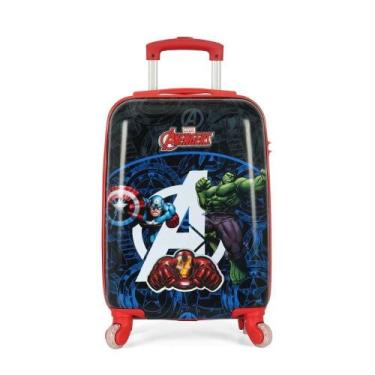 Imagem de Mala De Bordo Viagem Avengers Marvel Com Rodinhas E Cadeado