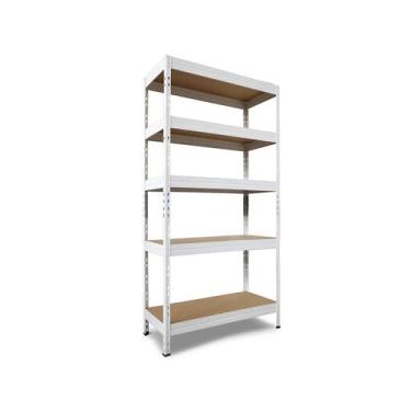 Imagem de Estante Rivet 90/40B Metal com 5 Prateleiras - Fixser