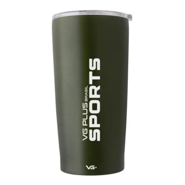 Imagem de Copo Térmico De Aço Inox Com Tampa 600Ml Vg+-Unissex