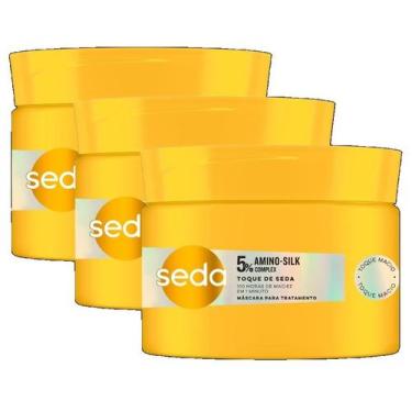 Imagem de kit 3 Toque De Seda Máscara De Tratamento 300g