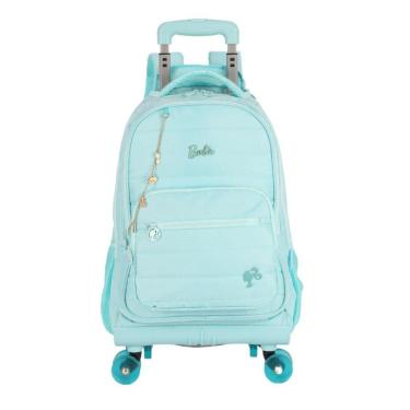 Imagem de Mochila Rodinhas 360 Skate Grande Juvenil Matelassê Barbie-Feminino