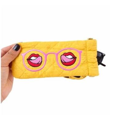 Imagem de Porta Óculos Farm Amarelo-Feminino