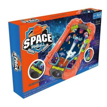 Imagem de Jogo Space Pinball Multikids - BR2014, Laranja