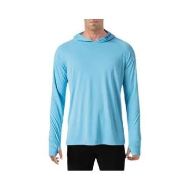 Imagem de Camiseta Masculina de Manga Comprida UV - Respirável, Secagem Rápida e