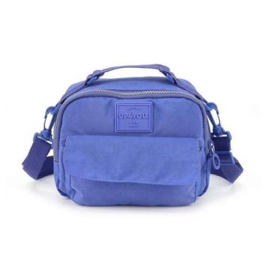 Imagem de Bolsa Com Alça Up4You Tecido Crinkle Tactel Violeta Roxo, Único, Roxo