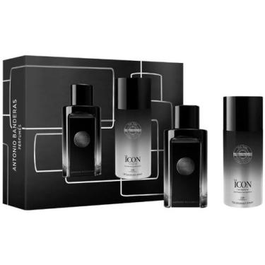 Imagem de Kit Coffret Antonio Banderas The Icon EDP 100ml + DEO 150ml, 100ml, 15