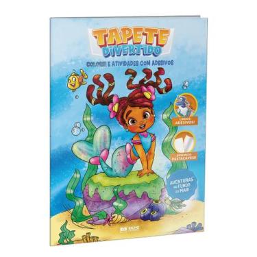 Imagem de Livro De Colorir E Atividades Tapete Divertido - Aventuras No Fundo Do