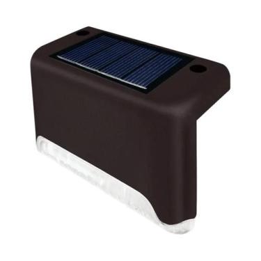 Imagem de Luzes Solares LED Impermeáveis Para Degraus Externos, Pacote Com 20, P