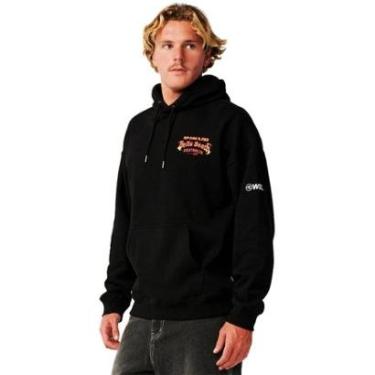 Imagem de Moletom Rip Curl Bells Beach Pro Black Importado-Masculino