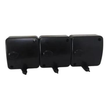 Imagem de Varal Modular Retrátil Regulável 3 Modulos Parede 6m Preto - Maxeb