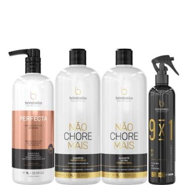 Imagem de Borabella Kit Não Chore + Perfecta 3x1L + Fluido 300ml