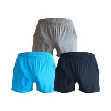 Imagem de Shorts Boxer Masculinos De Verão Soltos E Respiráveis Em Algodão Confo