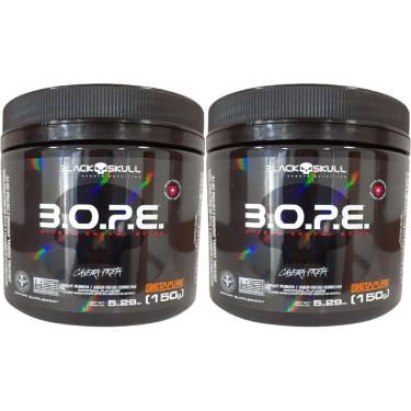 Imagem de Kit 2X BOPE Beta Pure - 150g Frutas Vermelhas - Black Skull-Masculino