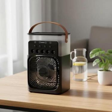 Imagem de Climatizador Portatil LED Silencioso USB 500ml 3 Velocidades - STARTOO