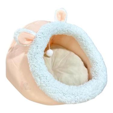 Imagem de Cama Caminha Iglu Toca Para Gatos Casinha Confortável Pet para gatos c