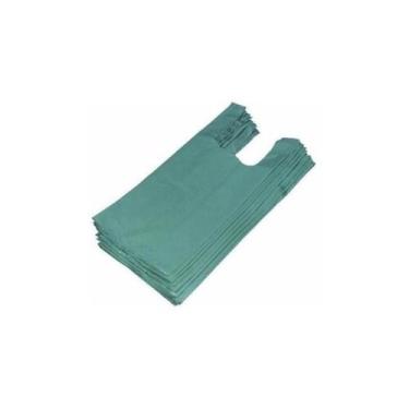 Imagem de Sacola Reciclada 40x50 Verde C/ 5kg Lojas - Higipack