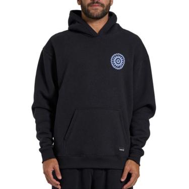 Imagem de Moletom Canguru Hurley Empire Preto-Masculino
