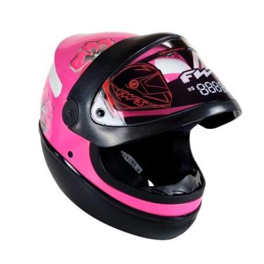Imagem de Capacete Fechado Com Narigueira para Moto Viseira Transparente Automat
