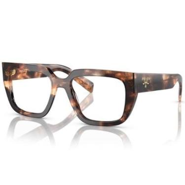 Imagem de Óculos de Grau Prada Havana PRA03V 14P1O1-52-Feminino