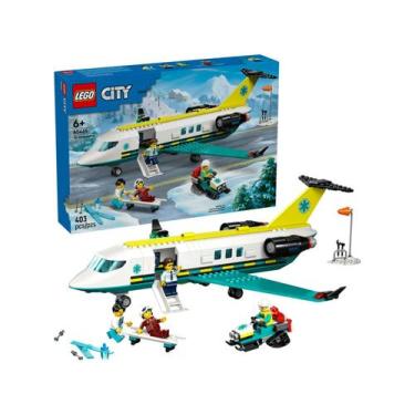 Imagem de LEGO City - Avião de ambulância de emergência