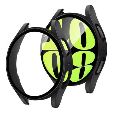 Imagem de Bumper Case Em Acrílico Com Vidro Para Galaxy Watch 6 44mm - TechKing,