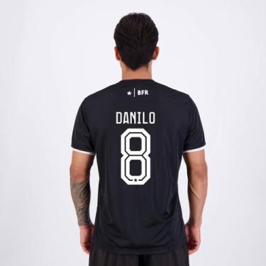 Imagem de Camisa Botafogo Renascer Preta 8 Danilo - Braziline, P