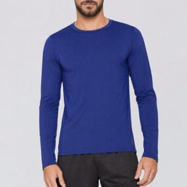 Imagem de Camiseta Masculina Selene Confortável Academia Tecido Térmico UV50 Respirável Fitness O...