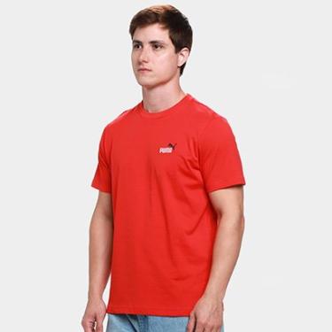 Imagem de Camiseta Puma 2 Color Small No. 1 Logo Masculina-Masculino
